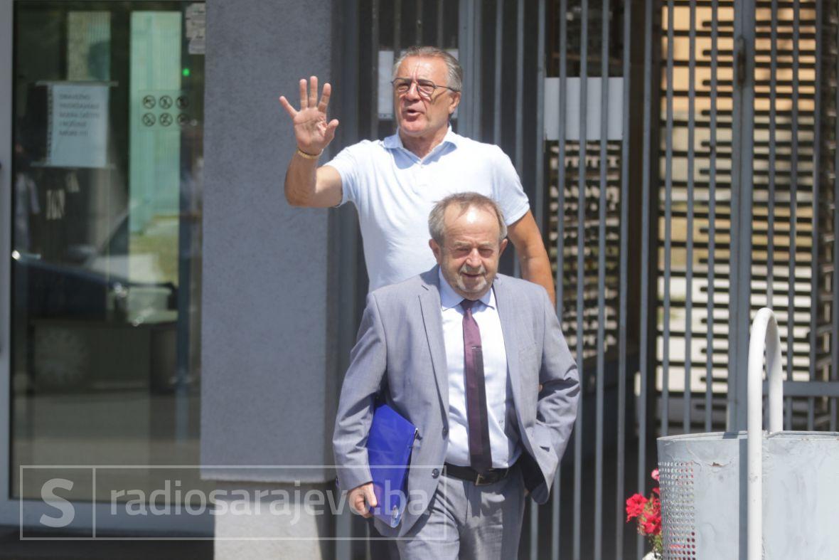 Foto: Dž.K./Radiosarajevo/Zdravko Mamić sa advokatom Zdravkom Rajićem